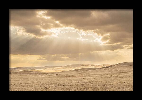 Sun Rays Breaking Through Clouds