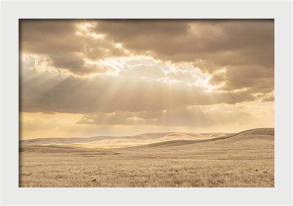 Sun Rays Breaking Through Clouds