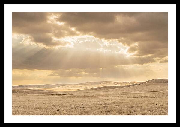 Sun Rays Breaking Through Clouds