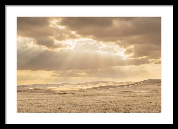 Sun Rays Breaking Through Clouds