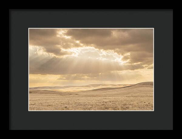 Sun Rays Breaking Through Clouds