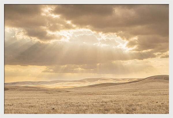 Sun Rays Breaking Through Clouds