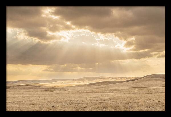 Sun Rays Breaking Through Clouds