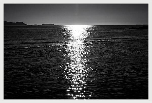 Sun Sparkle Path Across Water