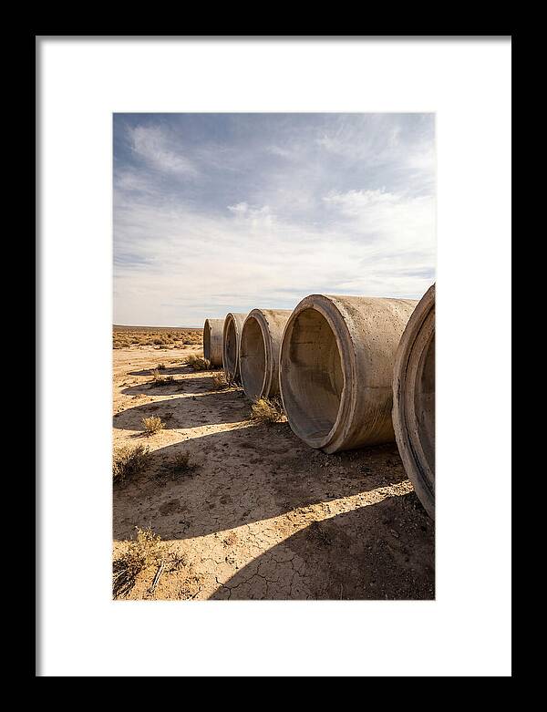 Sun Tunnels In Utah Desert