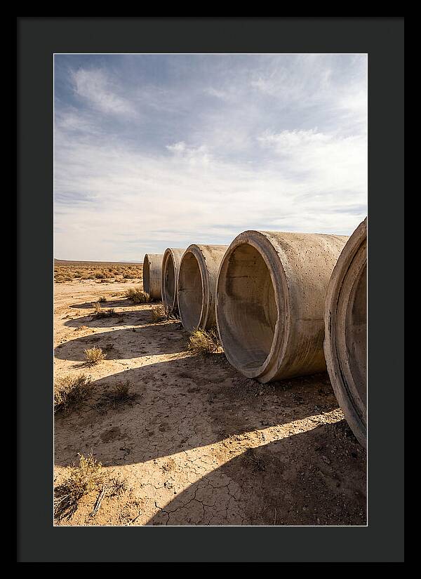 Sun Tunnels In Utah Desert