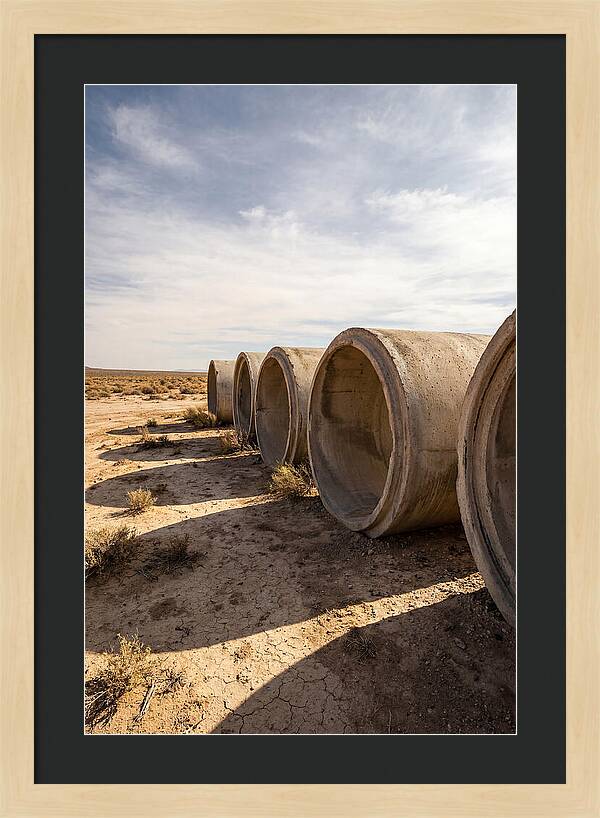 Sun Tunnels In Utah Desert