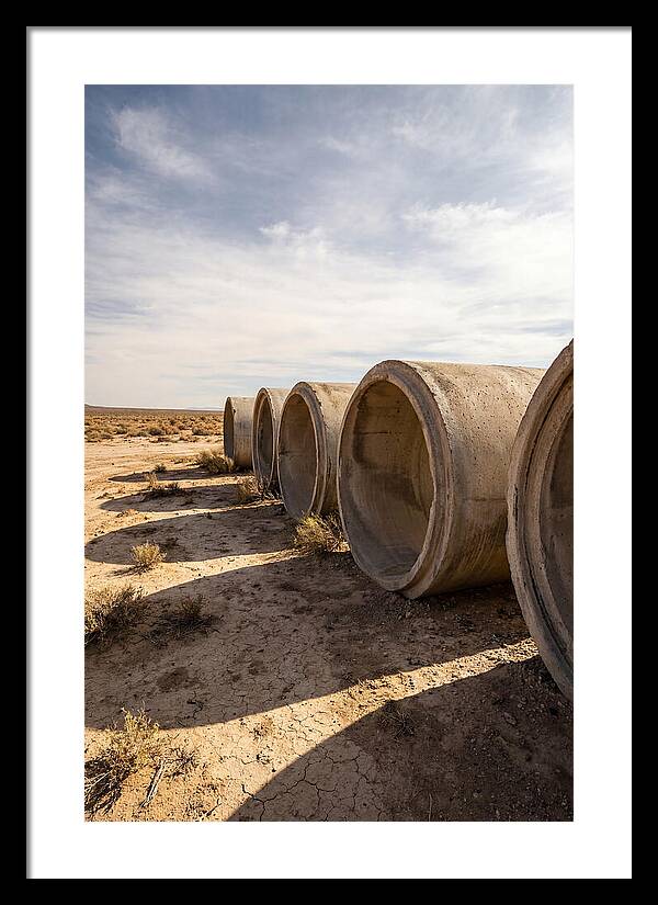 Sun Tunnels In Utah Desert