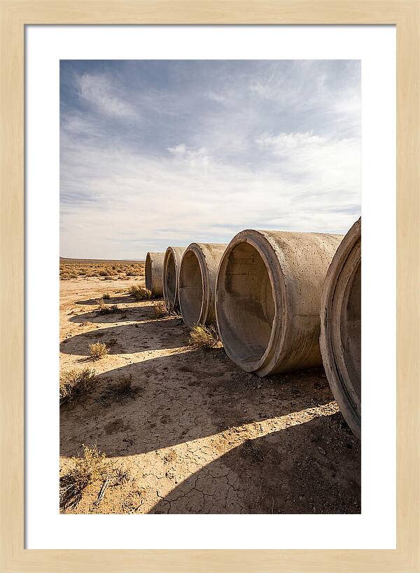 Sun Tunnels In Utah Desert