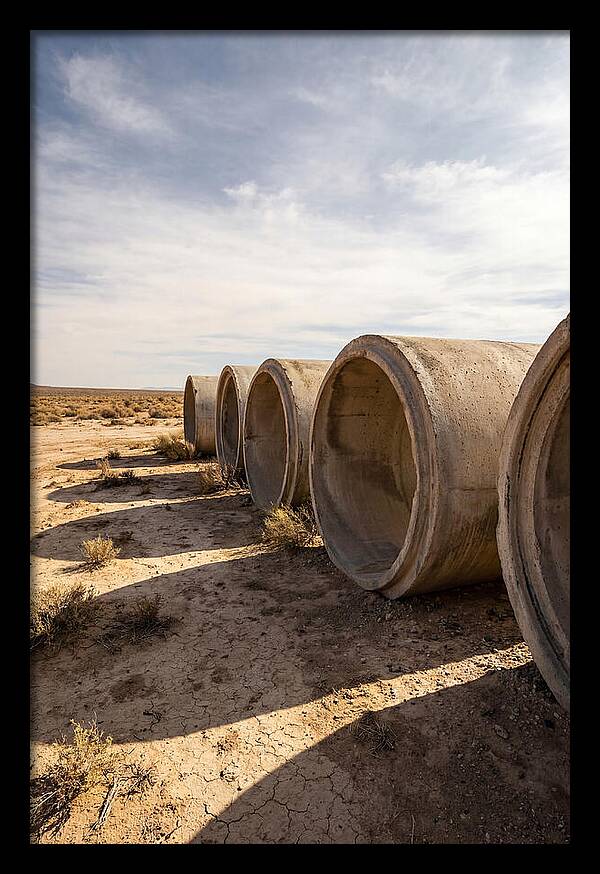 Sun Tunnels In Utah Desert