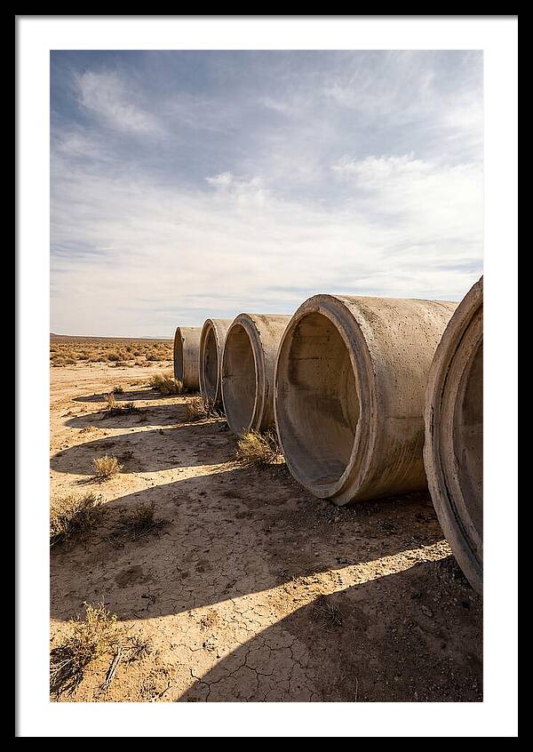 Sun Tunnels In Utah Desert