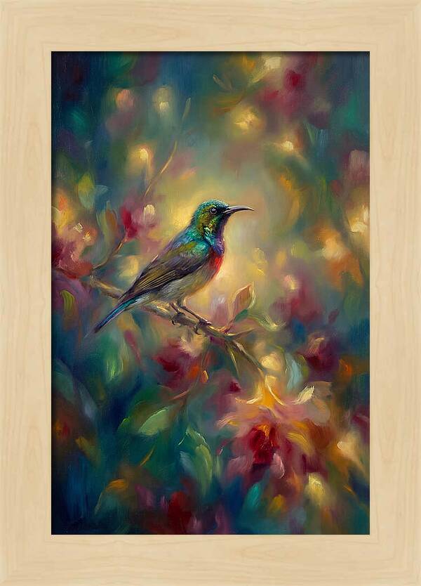 Sunbird Among Blossoms