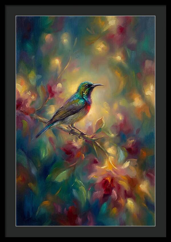 Sunbird Among Blossoms