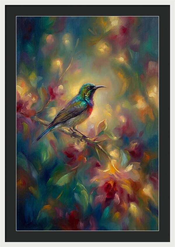 Sunbird Among Blossoms
