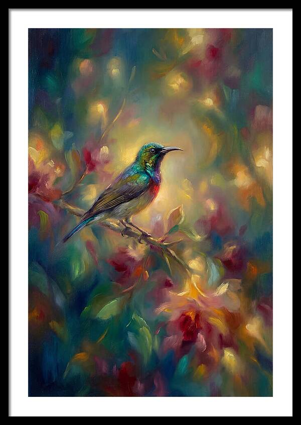 Sunbird Among Blossoms