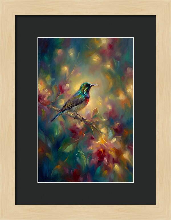 Sunbird Among Blossoms