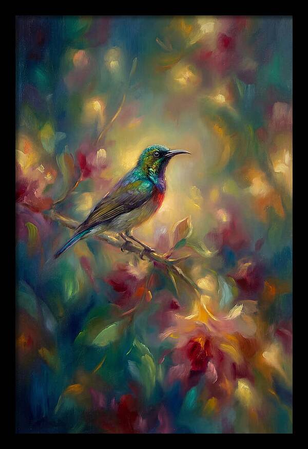Sunbird Among Blossoms