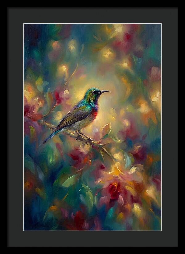 Sunbird Among Blossoms