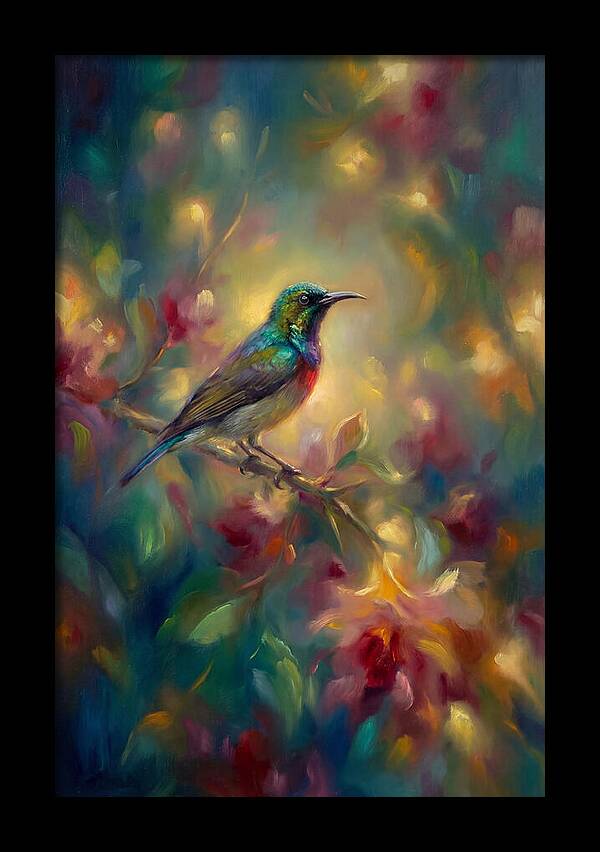 Sunbird Among Blossoms