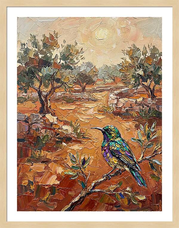 Sunbird In The Mediterranean