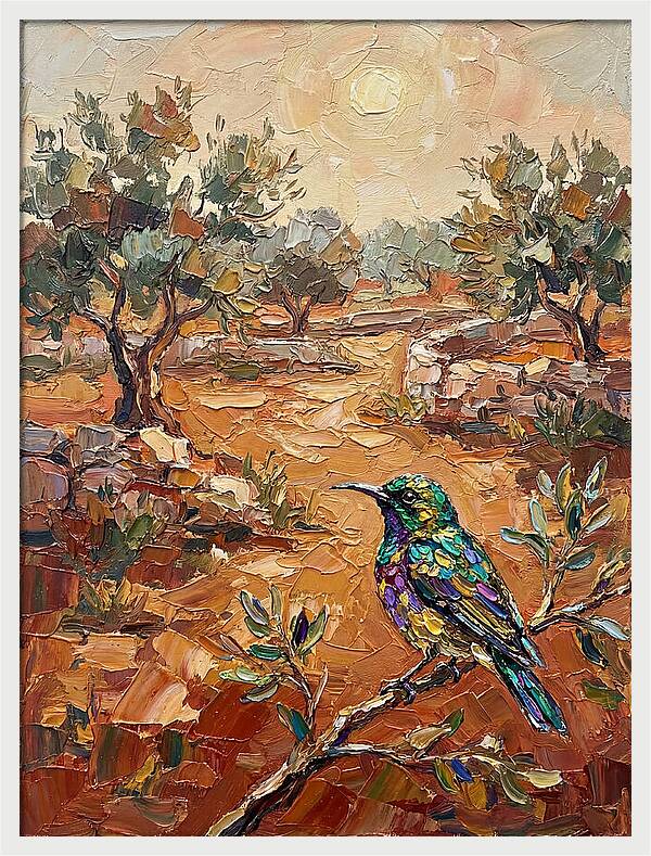 Sunbird In The Mediterranean