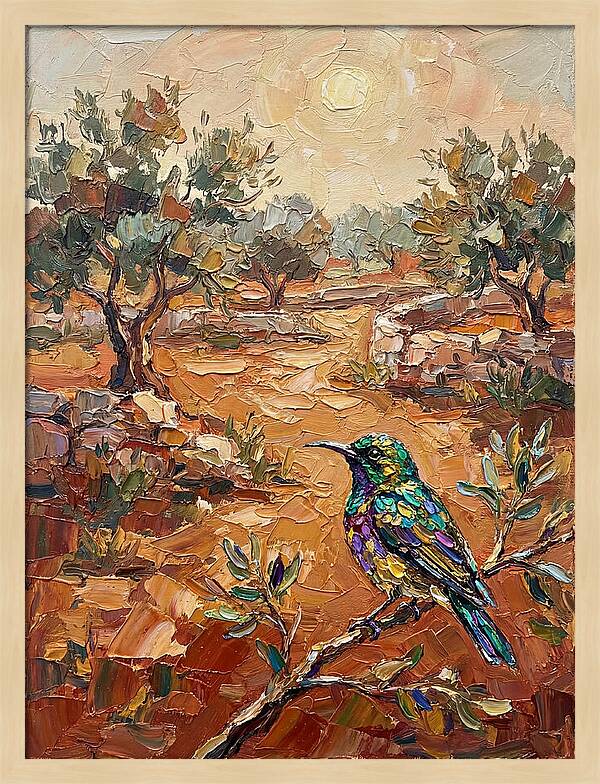 Sunbird In The Mediterranean