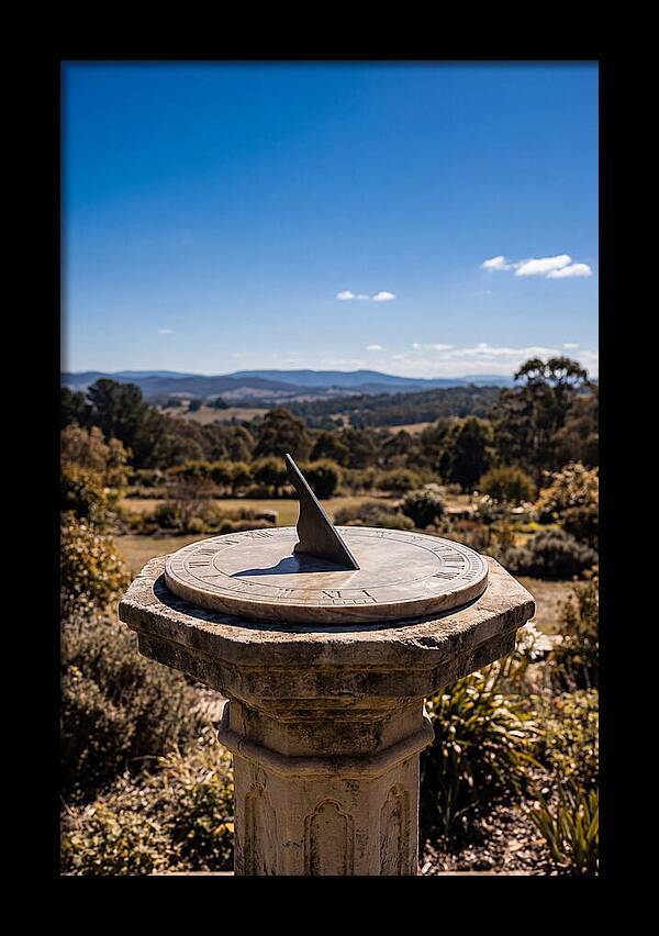 Sundial Casting Shadows