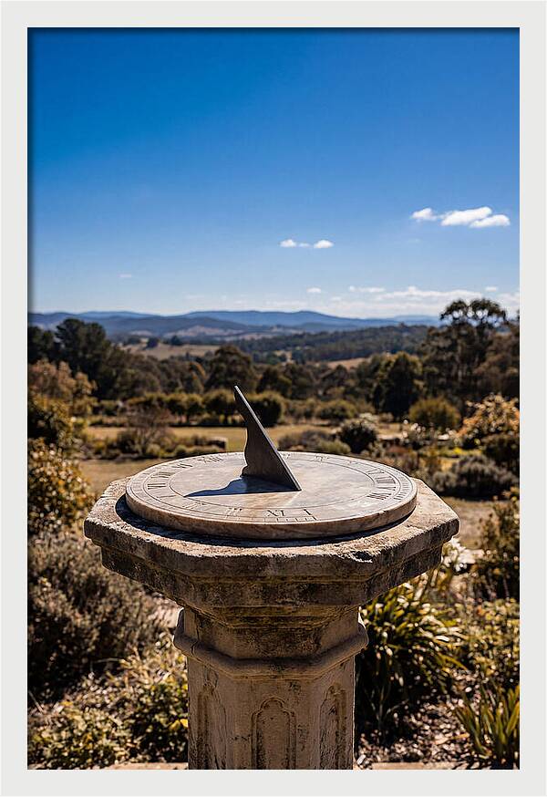 Sundial Casting Shadows