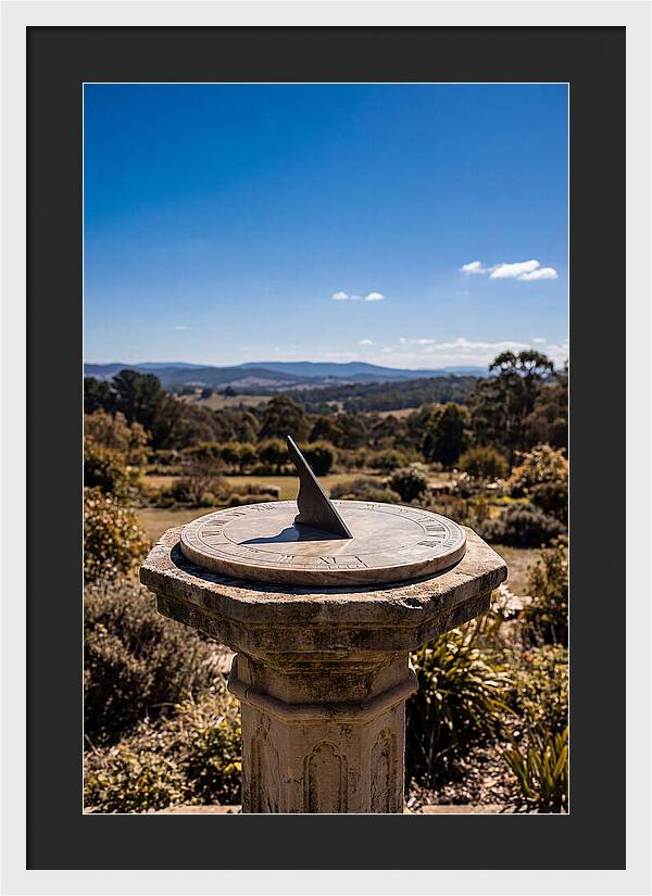 Sundial Casting Shadows