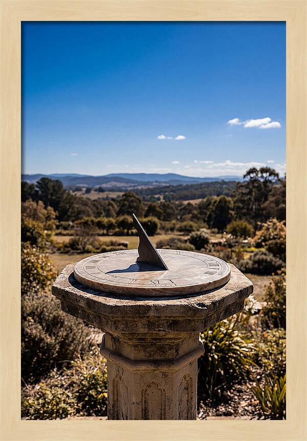 Sundial Casting Shadows