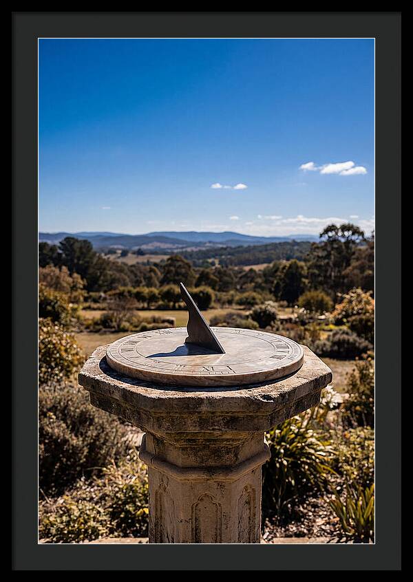 Sundial Casting Shadows