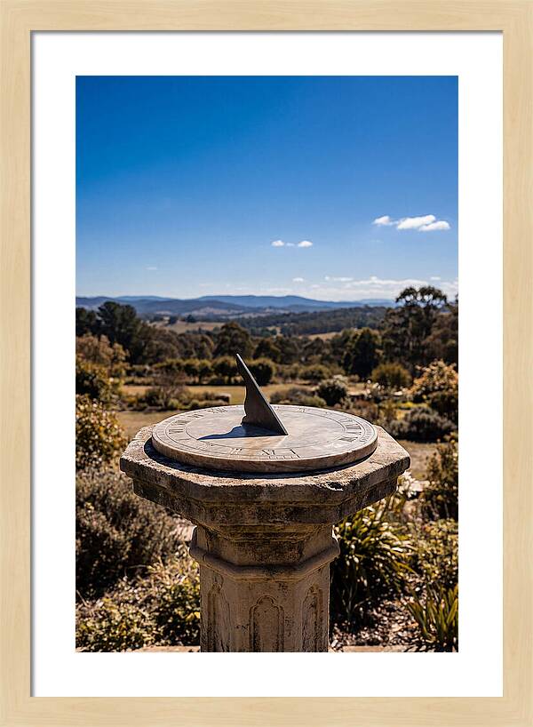 Sundial Casting Shadows