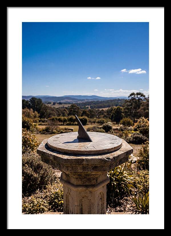 Sundial Casting Shadows