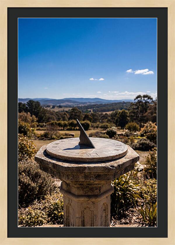 Sundial Casting Shadows