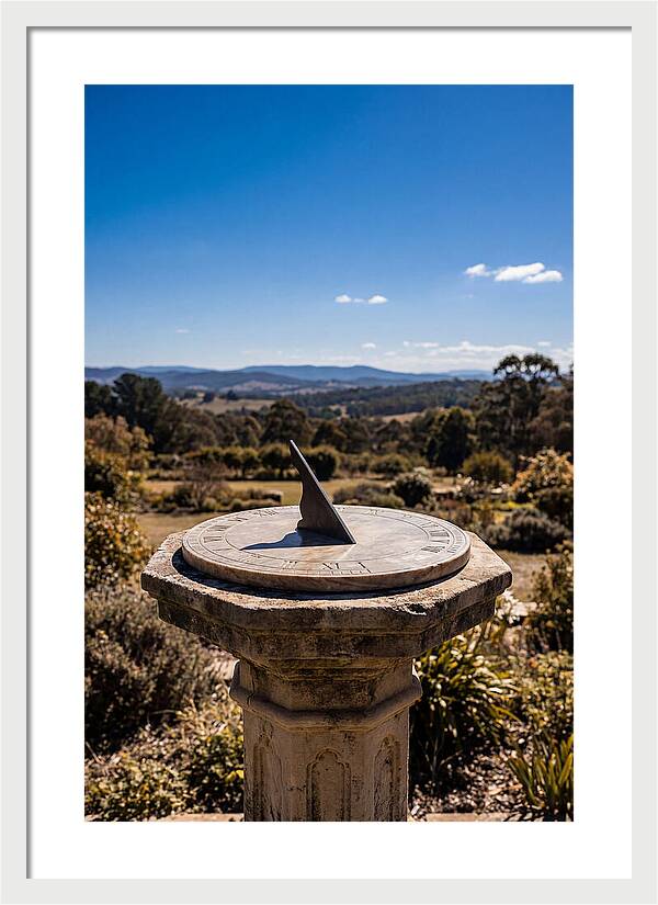 Sundial Casting Shadows
