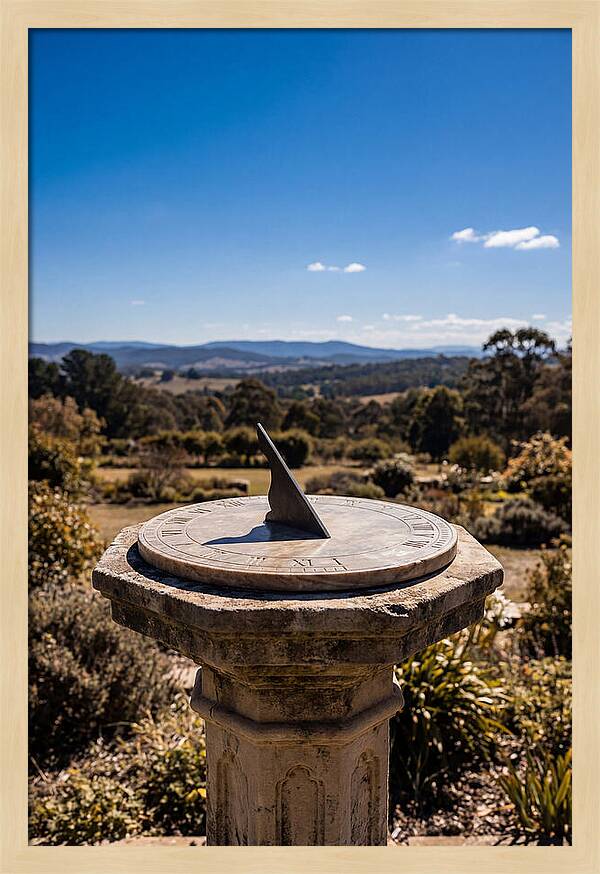 Sundial Casting Shadows