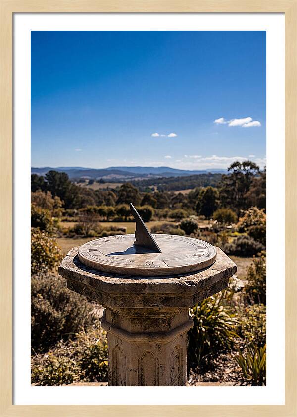 Sundial Casting Shadows