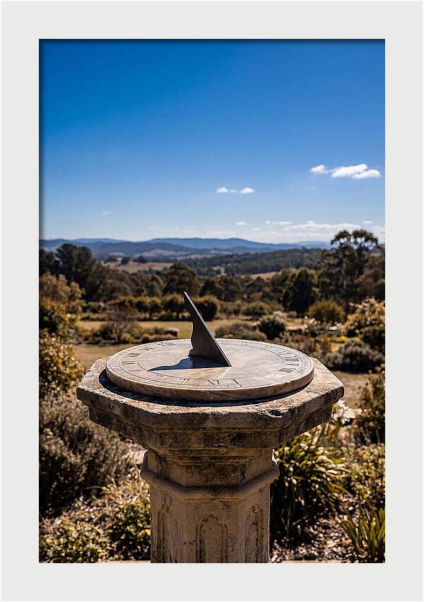 Sundial Casting Shadows
