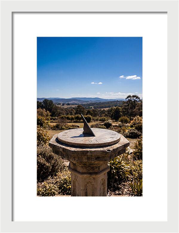 Sundial Casting Shadows