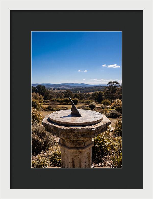 Sundial Casting Shadows