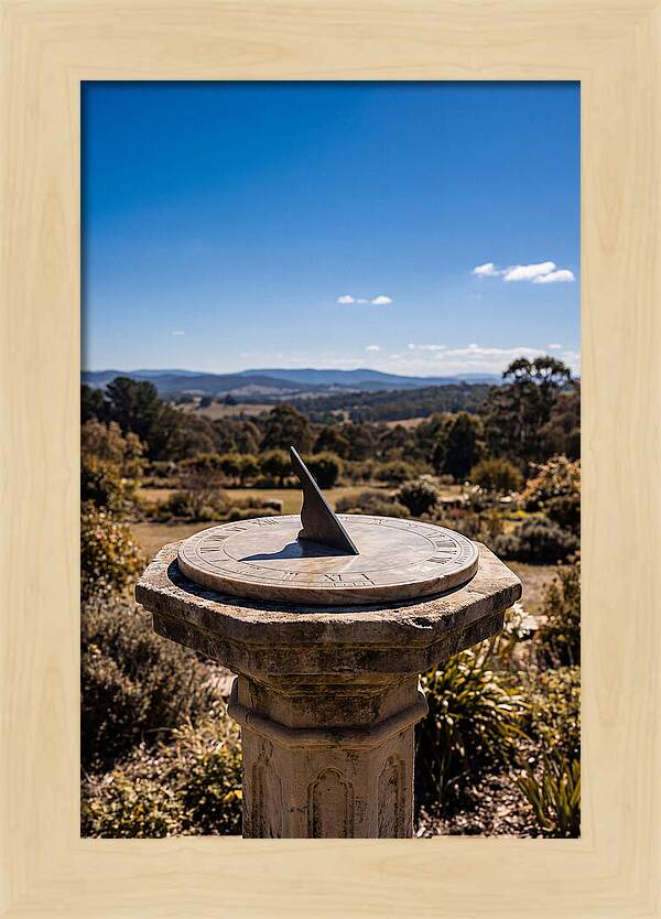 Sundial Casting Shadows