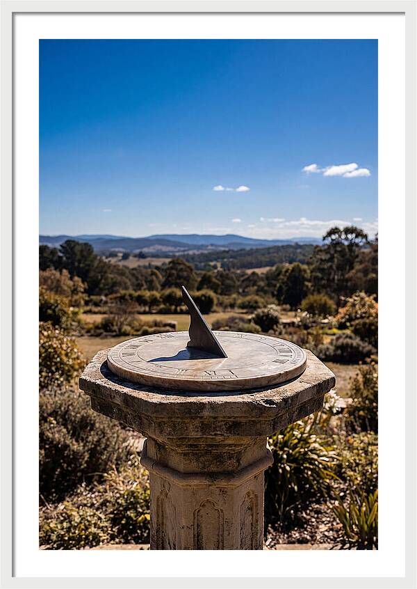 Sundial Casting Shadows