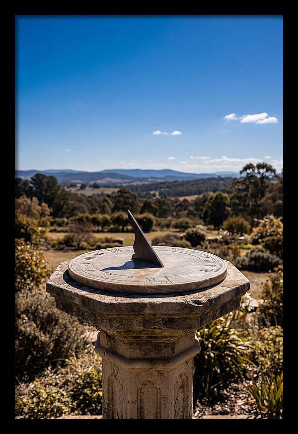 Sundial Casting Shadows