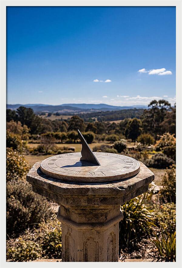 Sundial Casting Shadows