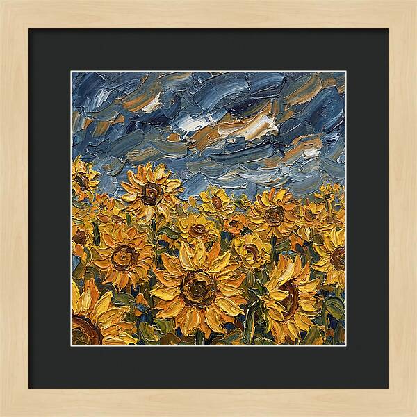 Sunflower Field In Bloom