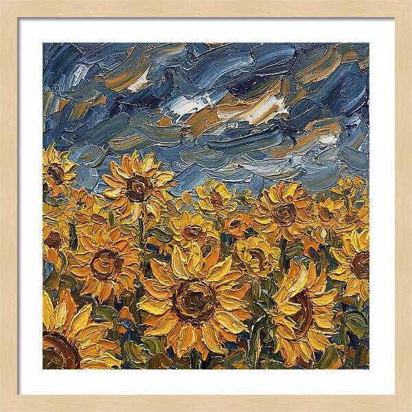 Sunflower Field In Bloom
