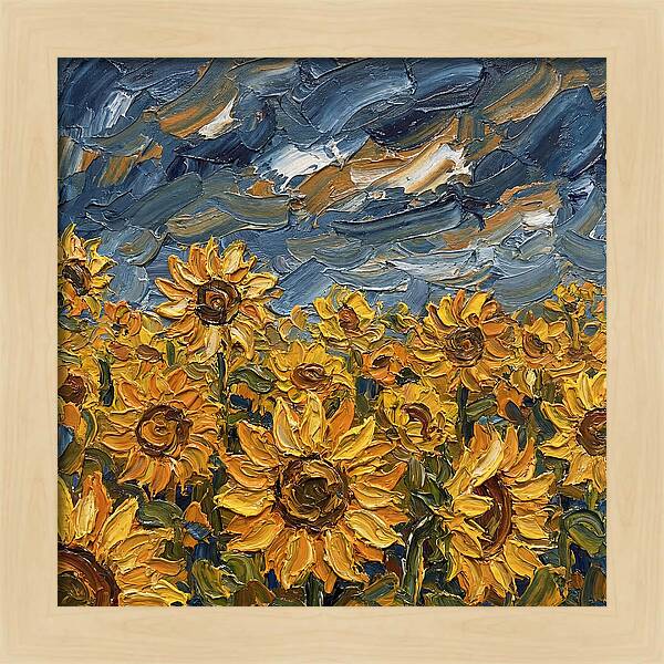 Sunflower Field In Bloom
