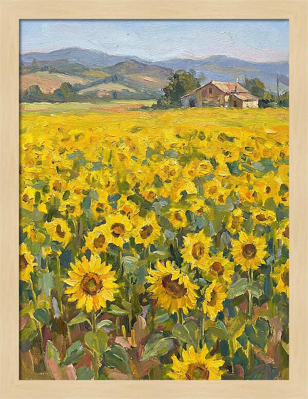 Sunflower Field Serenity
