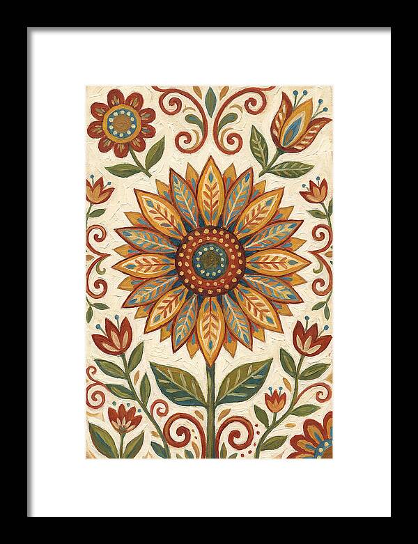 Sunflower Folk Art