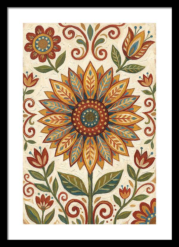 Sunflower Folk Art